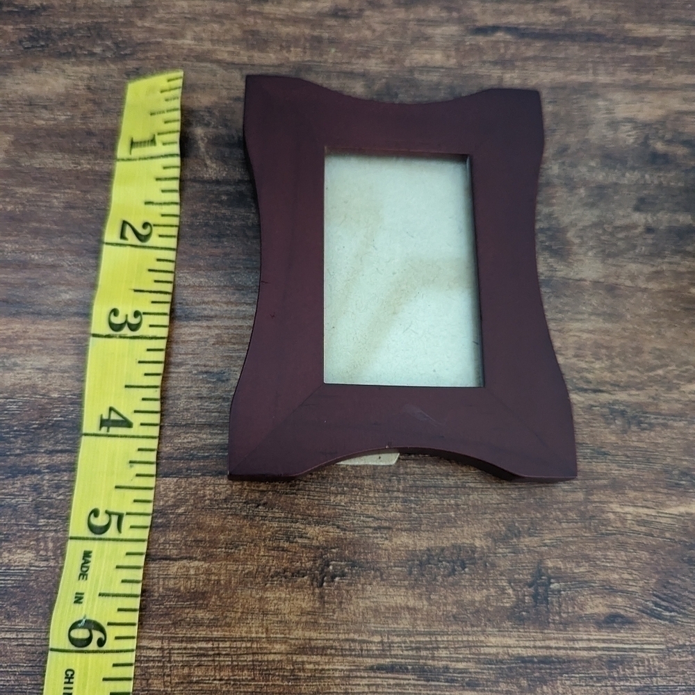 FREE WITH PURCHASE- Small Wooden Picture Frame - Picture 4 of 4